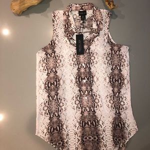 Rachel  Zoe button down blouse
